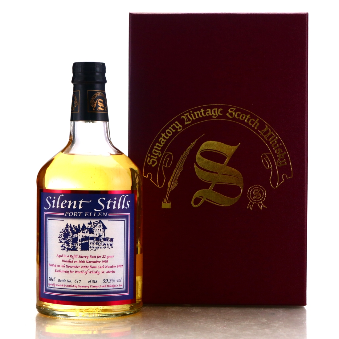 Port Ellen 1979 Signatory Vintage 22 Year Old Silent Stills / Waldhaus Am See