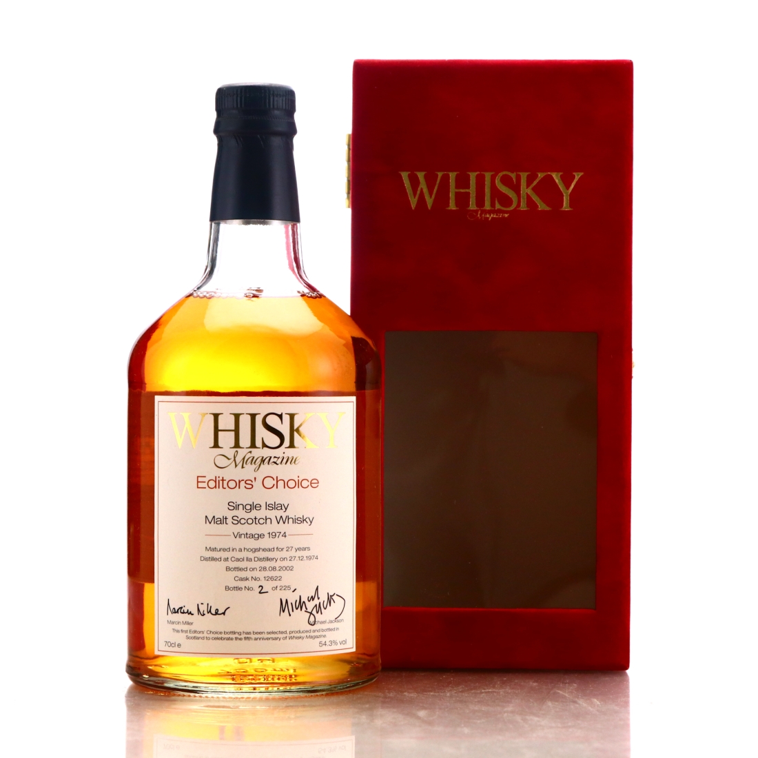 Caol Ila 1974 Signatory Vintage 27 Year Old / Whisky Magazine Editors' Choice