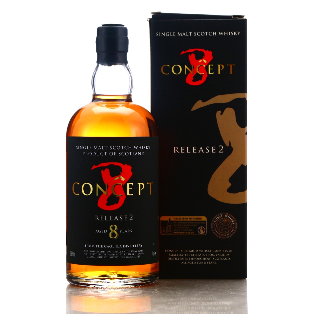 Caol Ila 2012 Global Whisky 8 Year Old / Concept 8 Release 2