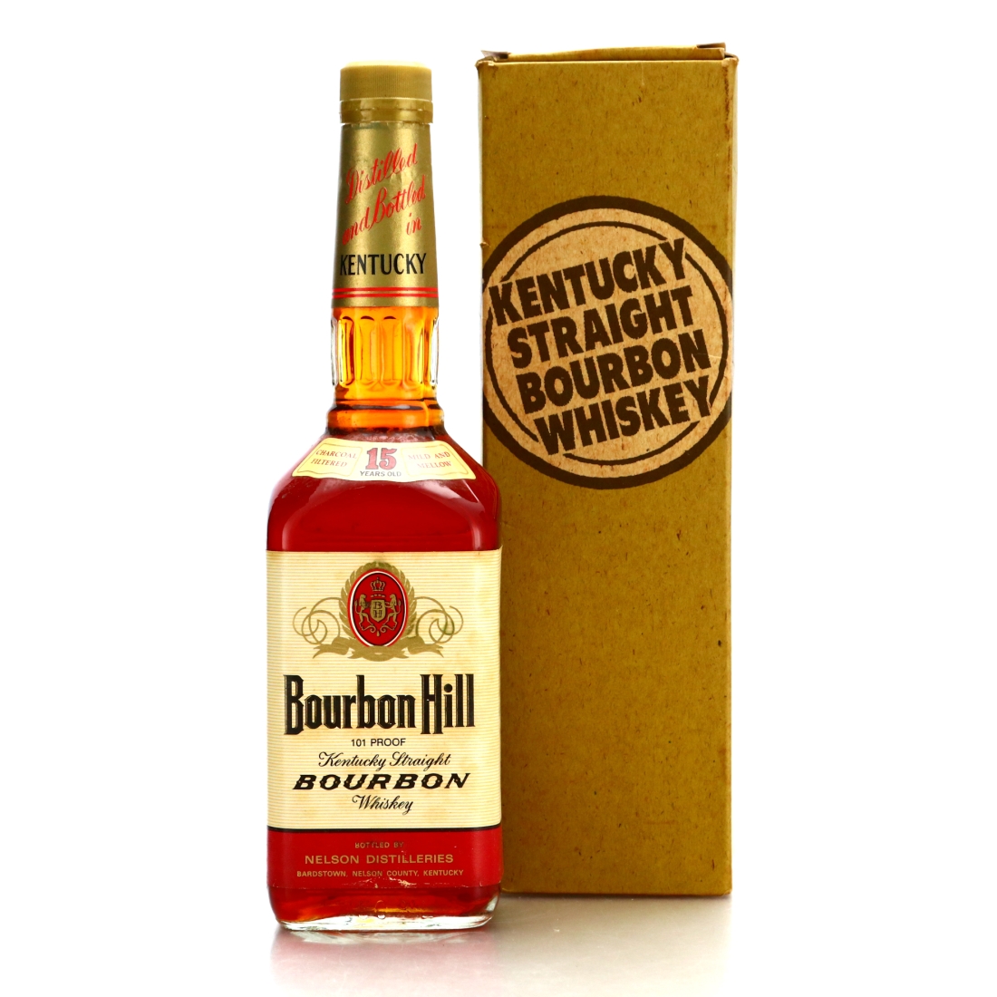Bourbon Hill 15 Year Old 101 Proof Kentucky Straight Bourbon 1995