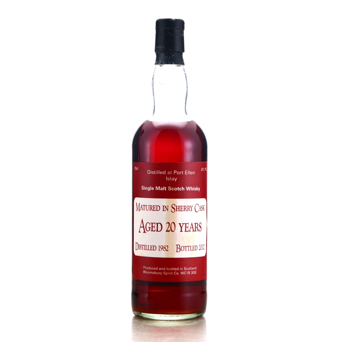 Port Ellen 1982 Bloomsbury 20 Year Old Sherry Cask