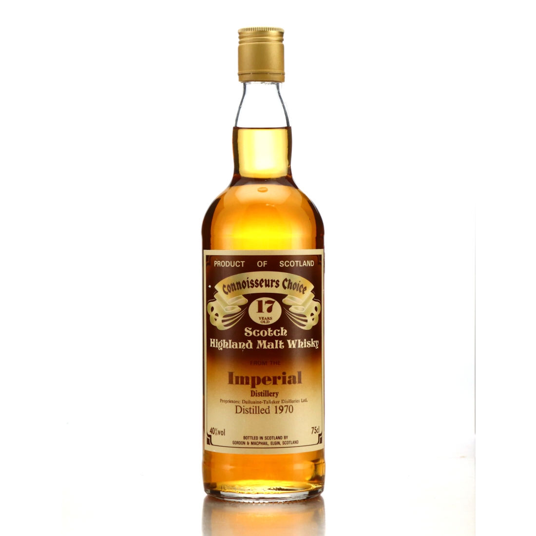 Imperial 1970 Gordon and MacPhail 17 Year Old