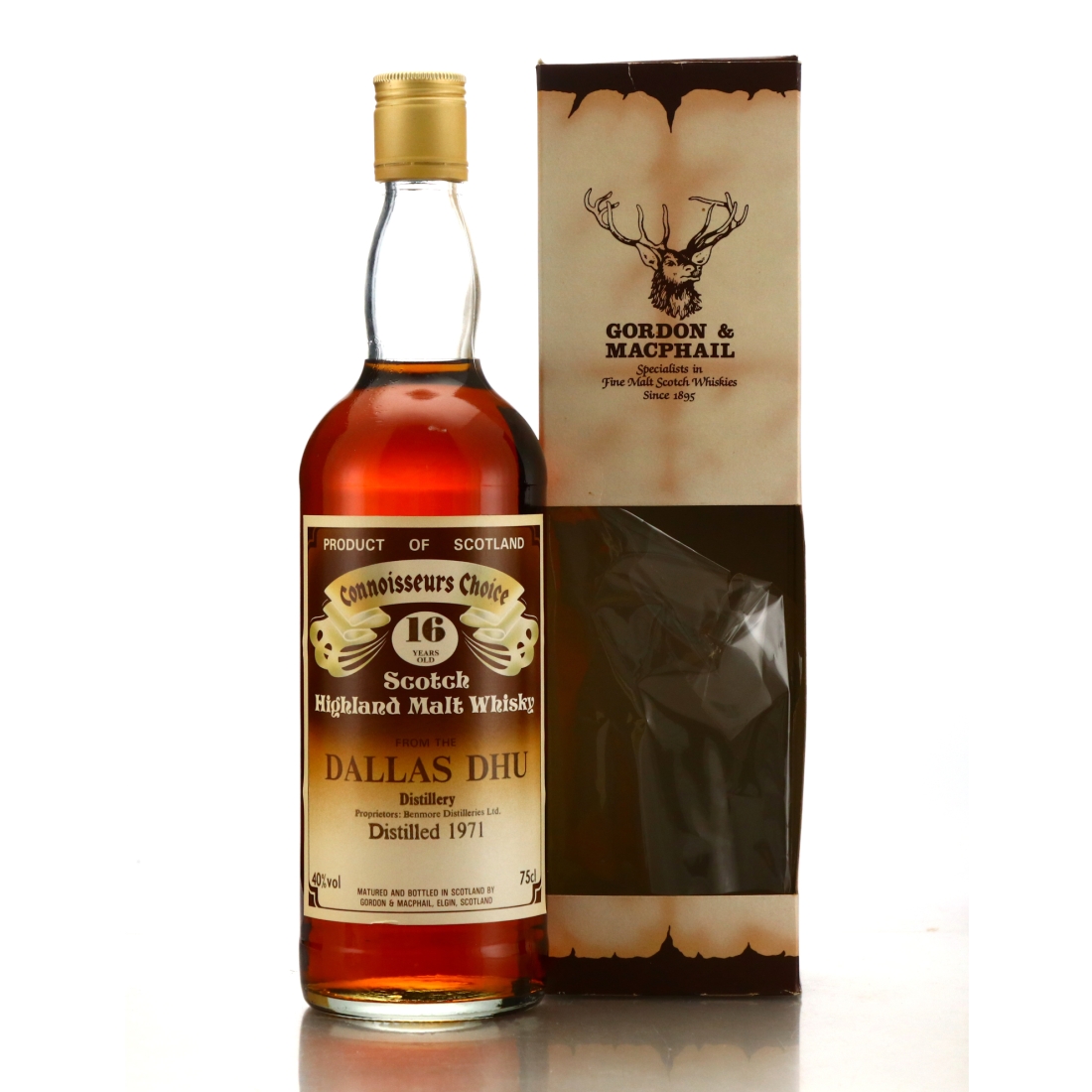 Dallas Dhu 1971 Gordon and MacPhail 16 Year Old 
