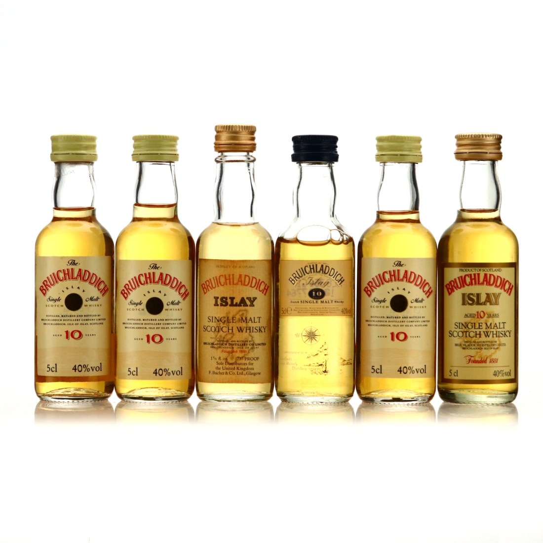 Bruichladdich Old Miniature x 6