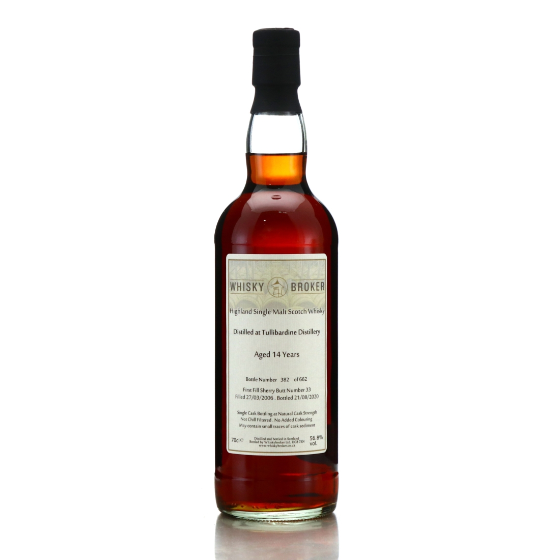 Tullibardine 2006 Whisky Broker 14 Year Old