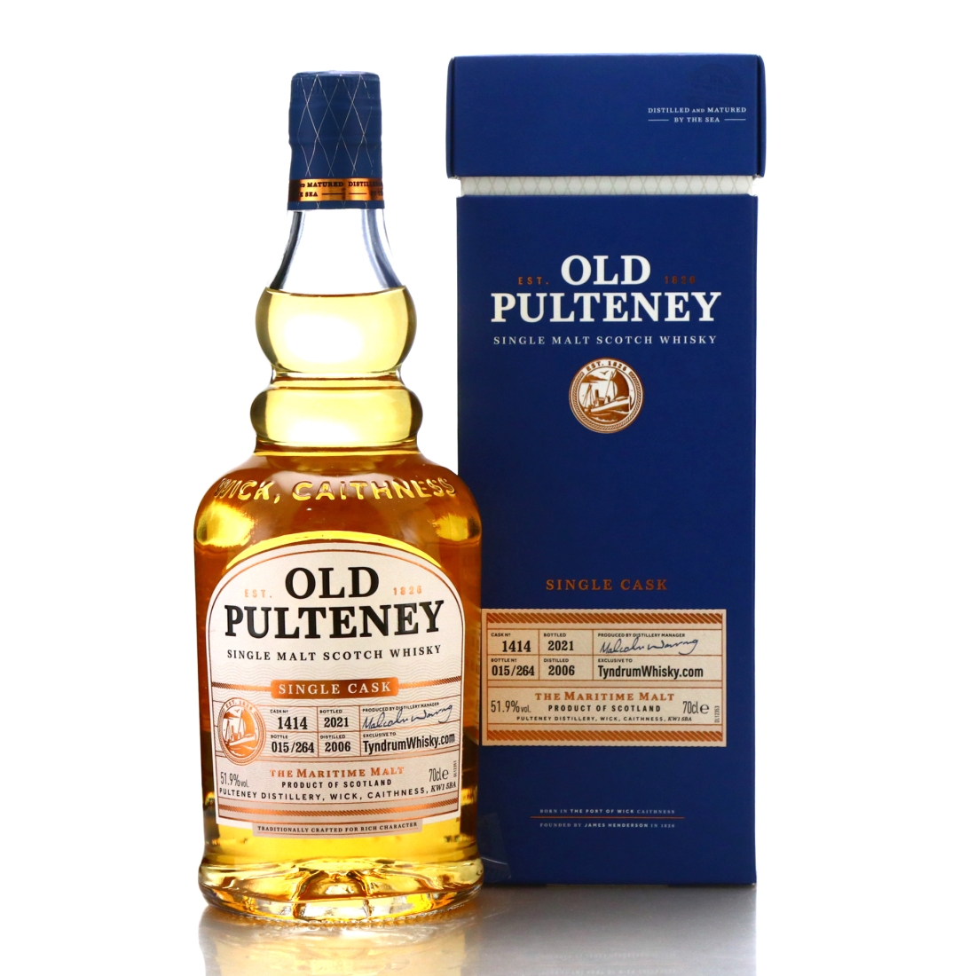 Old Pulteney 2006 Single Cask #1414 / Tyndrum Whisky