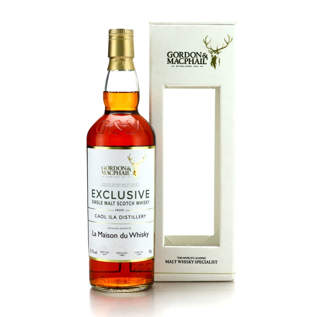 Caol Ila 1984 Gordon and MacPhail Exclusive / LMDW
