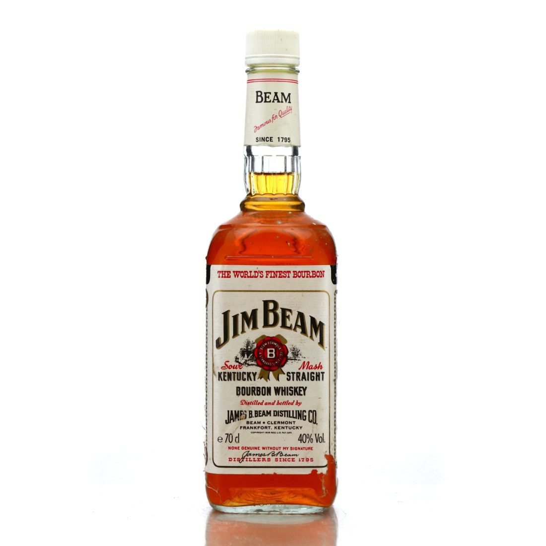 Jim Beam White Label 1990s