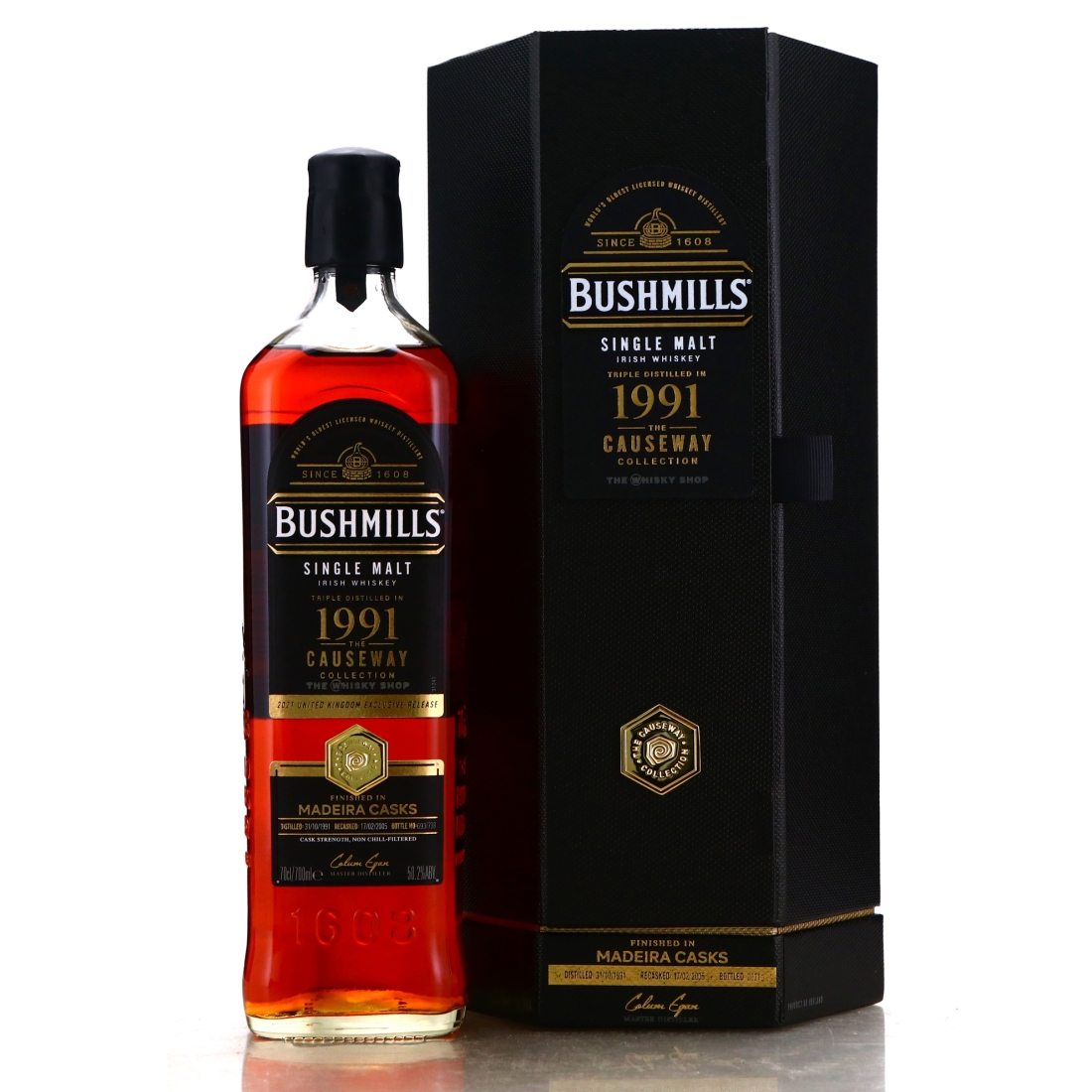 Bushmills 1991 Madeira Cask Finish / The Causeway Collection - TWS
