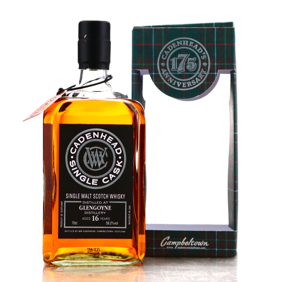Glengoyne 2001 Cadenhead's 16 Year Old / 175th Anniversary