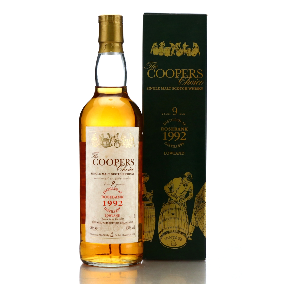 Rosebank 1992 Cooper's Choice 9 Year Old