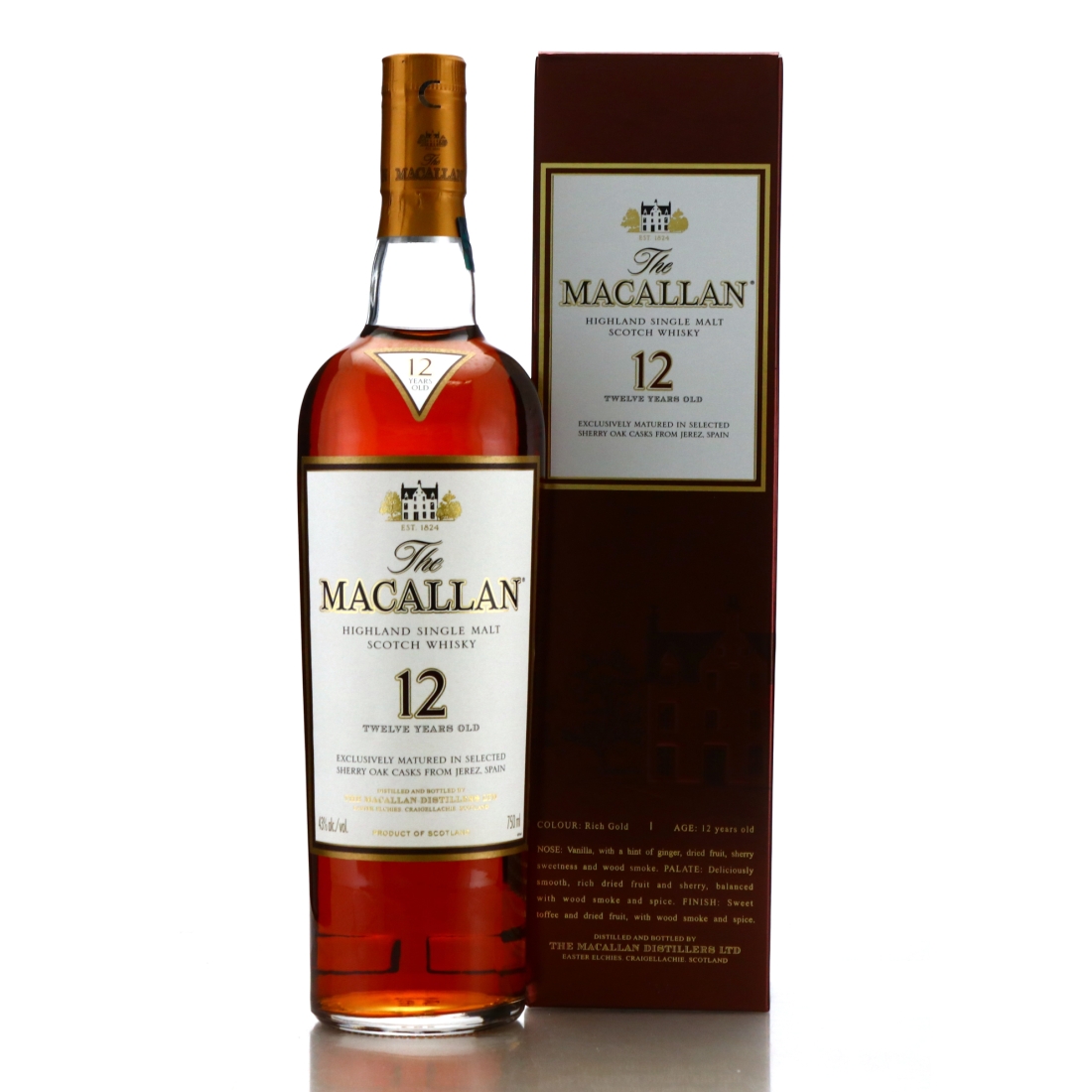 Image for Macallan 12 Year Old pre-2018 75cl