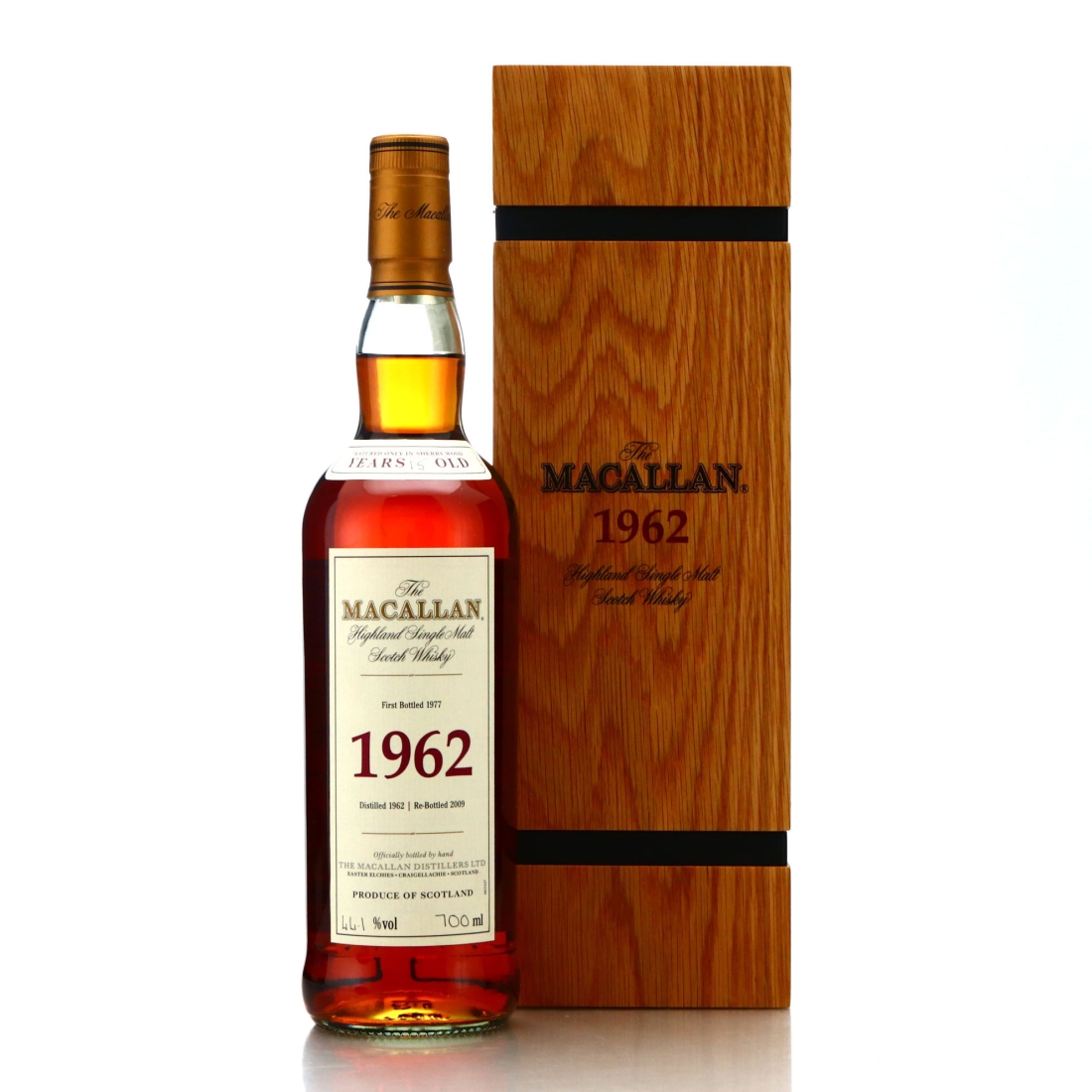 Macallan 1962 Fine and Rare 15 Year Old