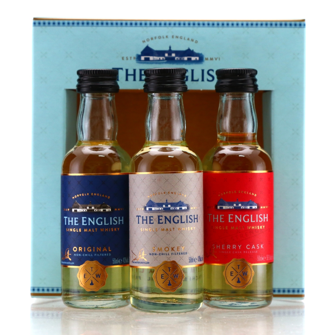 The English Original Smokey and Sherry Miniatures x 3