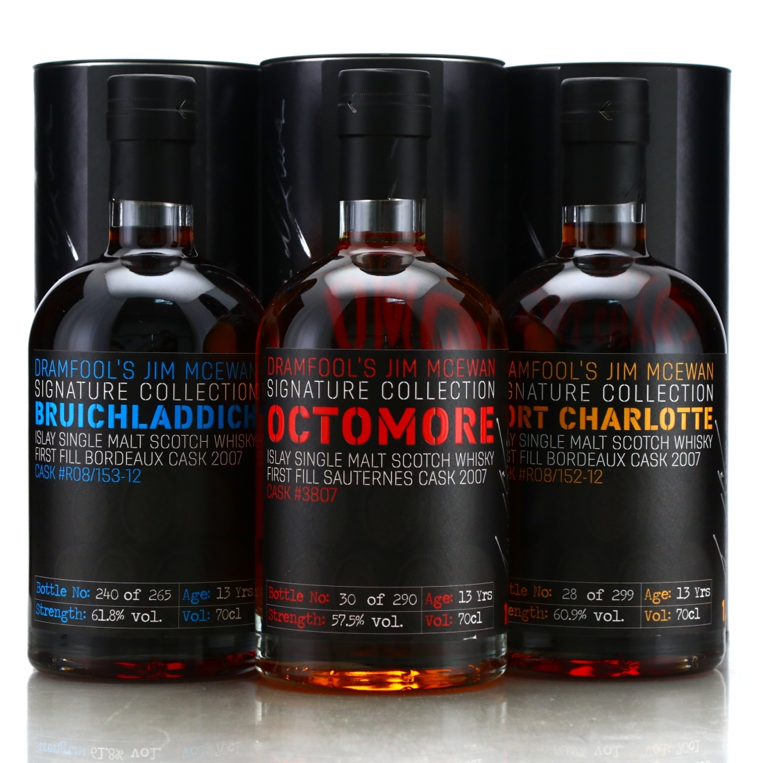 Dramfool Jim McEwan Signature Collection 1st Release 3 x 70cl