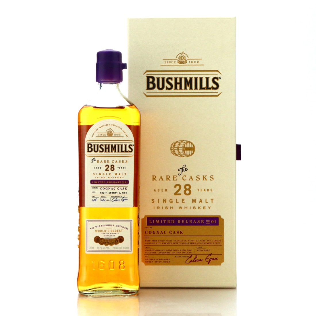 Bushmills  28 Year Old Rare Casks No.1 75cl / US Import