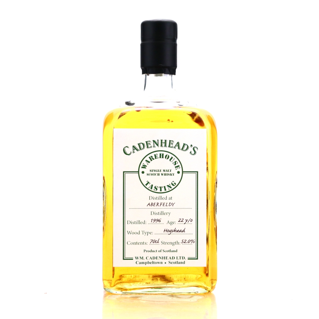 Aberfeldy 1996 Cadenhead's 22 Year Old Warehouse Tasting
