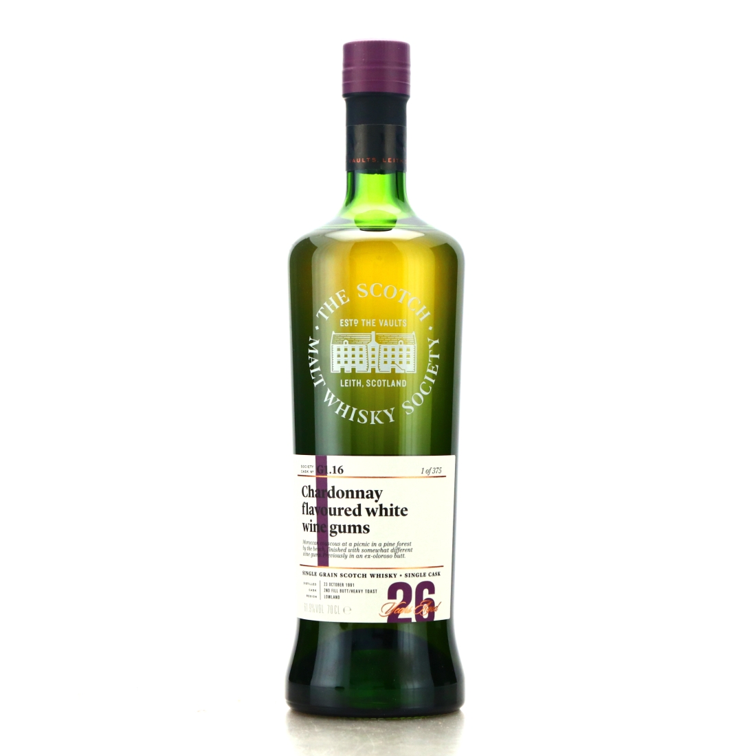 North British 1991 SMWS 26 Year Old G1.16