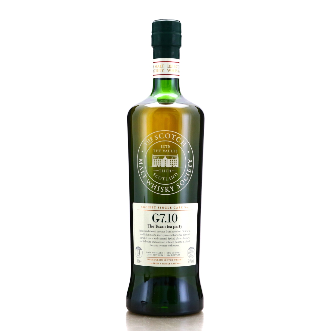 Girvan 1984 SMWS 31 Year Old G7.10