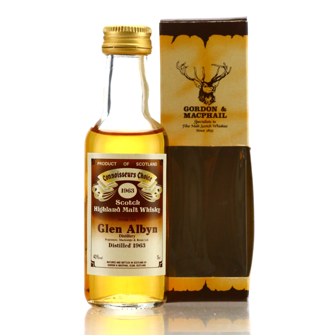 Glen Albyn 1963 Gordon and MacPhail Miniature