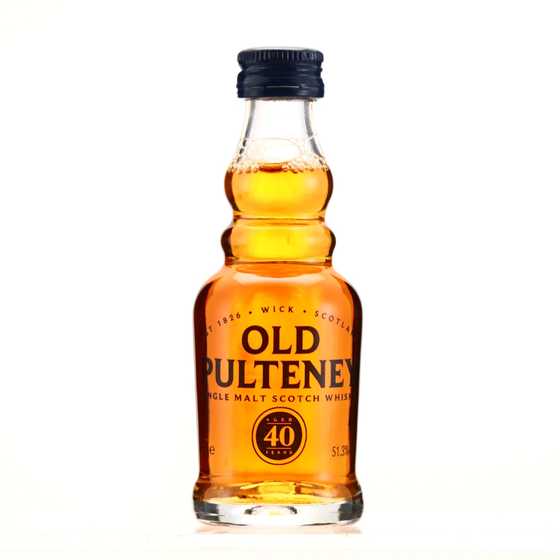 Old Pulteney 40 Year Old Miniature / Trade Sample