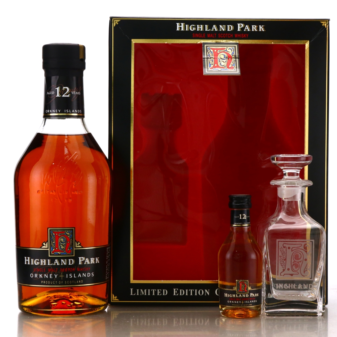 Highland Park 12 Year Old 1990s Gift Pack 