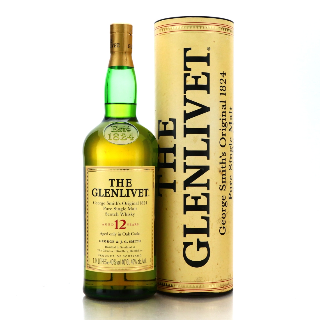 Glenlivet 12 Year Old 1.14 Litre pre-2004