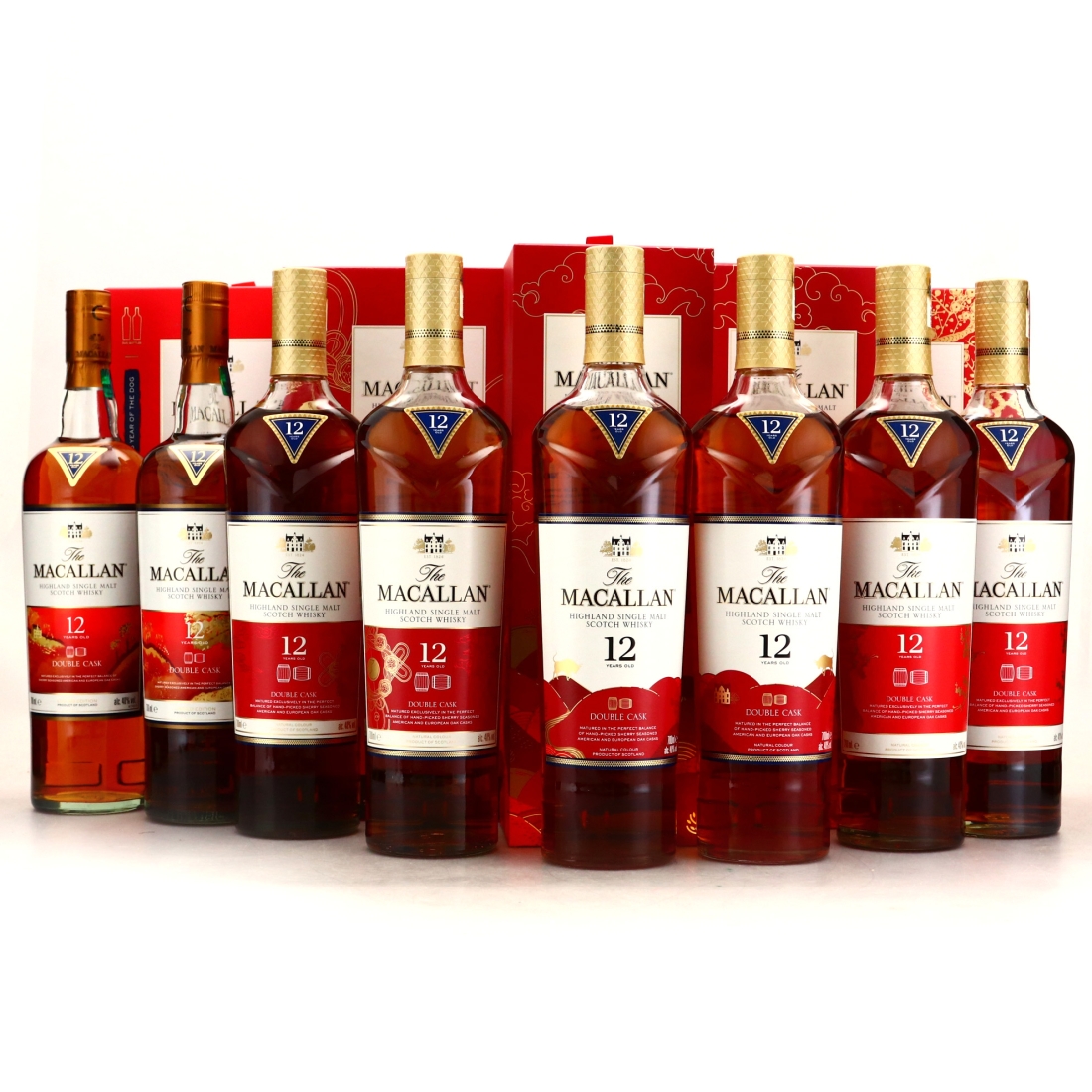 Macallan 12 Year Old Double Cask 8 x 70cl / Chinese New Year