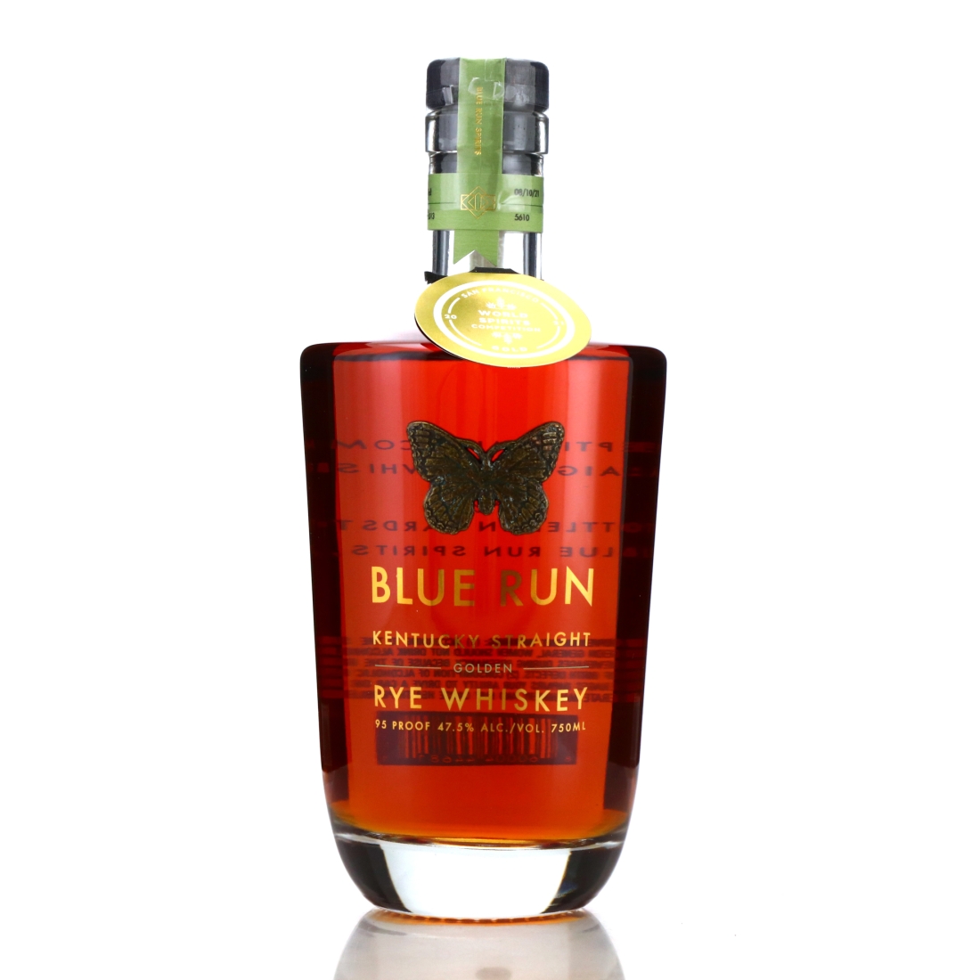 Blue Run Kentucky Straight Golden Rye Whiskey / Fall 2021