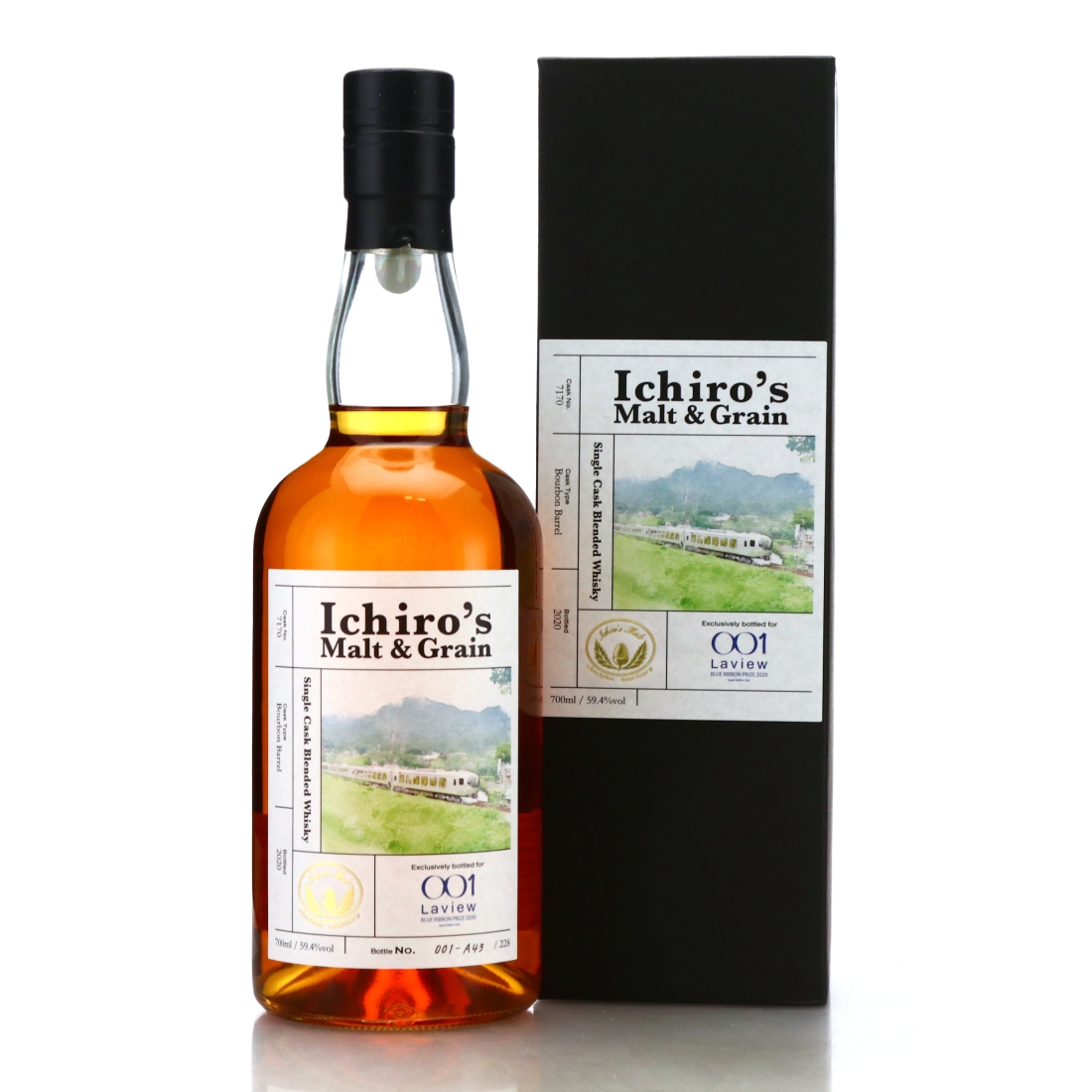 Ichiro's Malt and Grain Single Bourbon Cask #7170 / 001 LaView