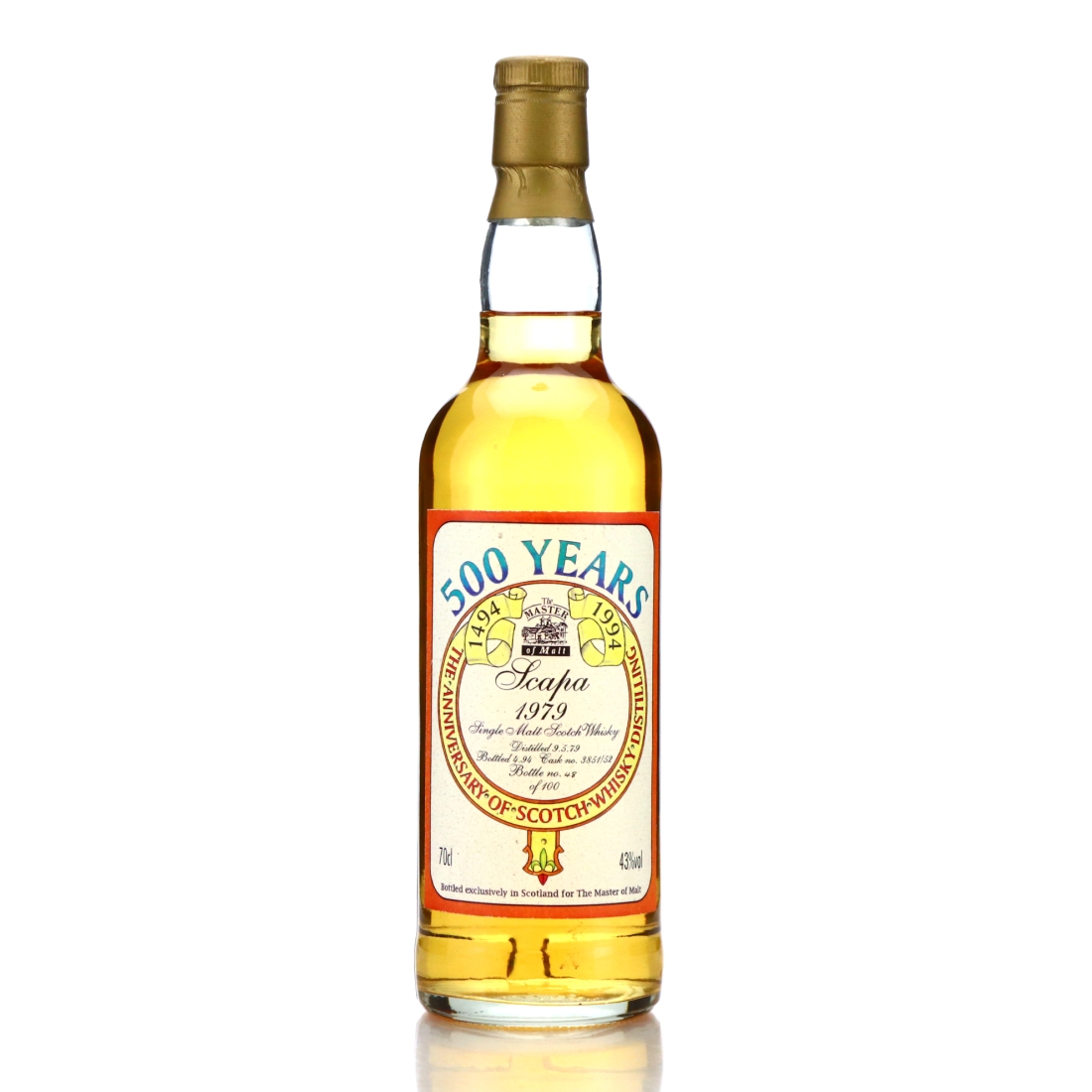 Scapa 1979 Master of Malt 500 Years
