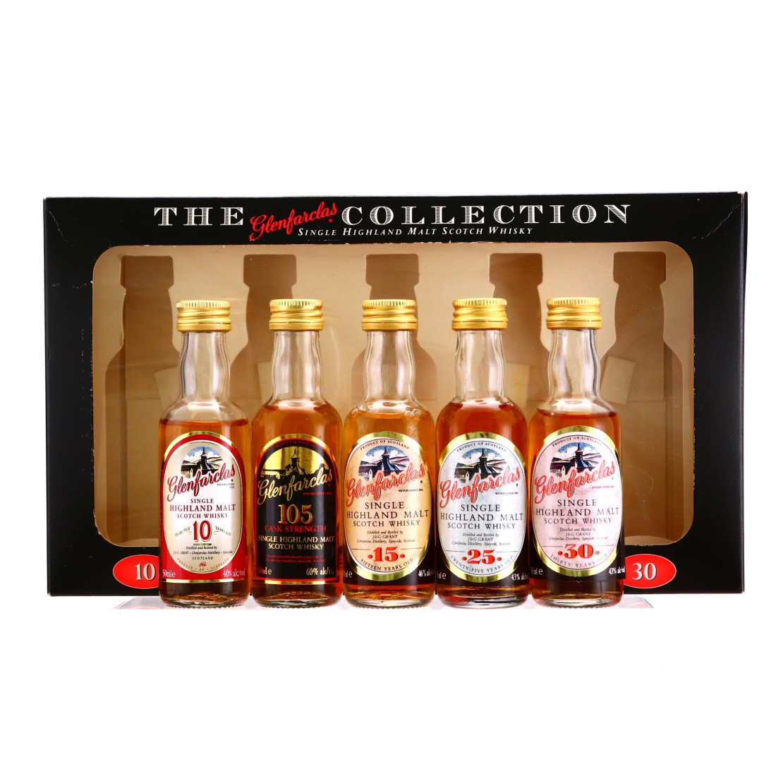 Glenfarclas Miniatures x 5