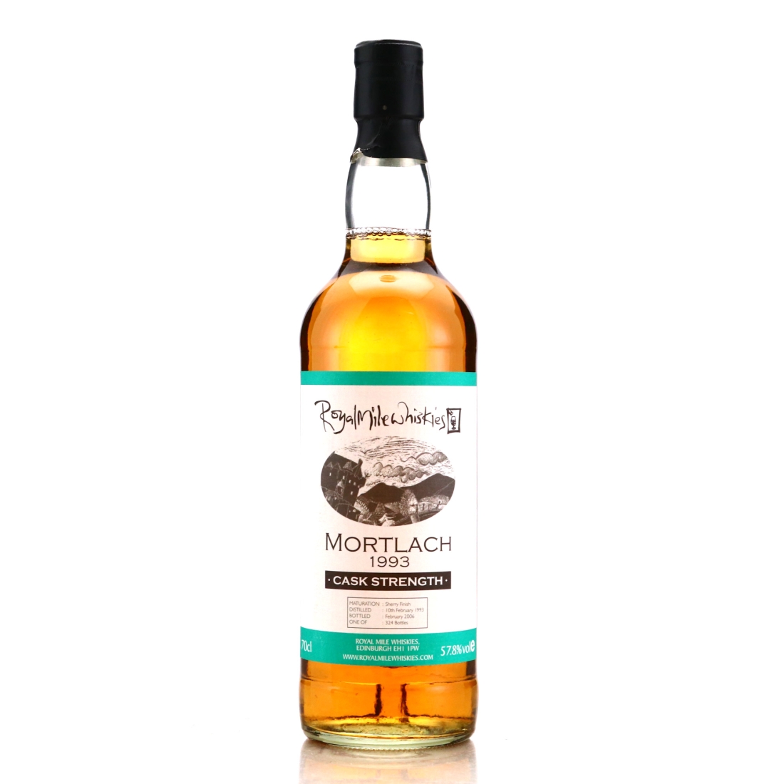 Mortlach 1993 Royal Mile Whiskies Cask Strength 