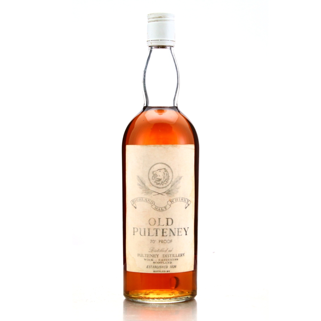 Old Pulteney Single Malt 1960s / Cinzano Import
