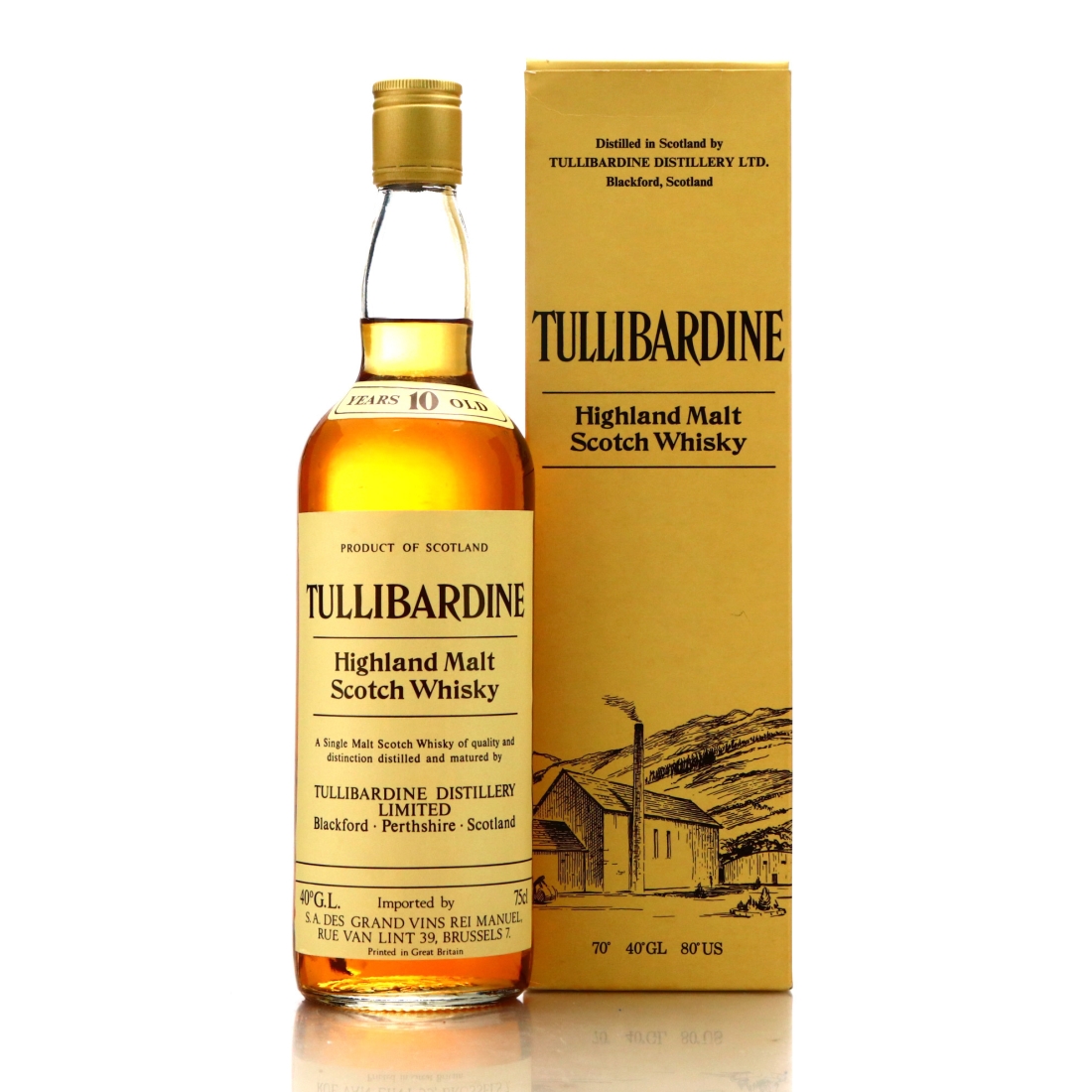 Tullibardine 10 Year Old 1970s