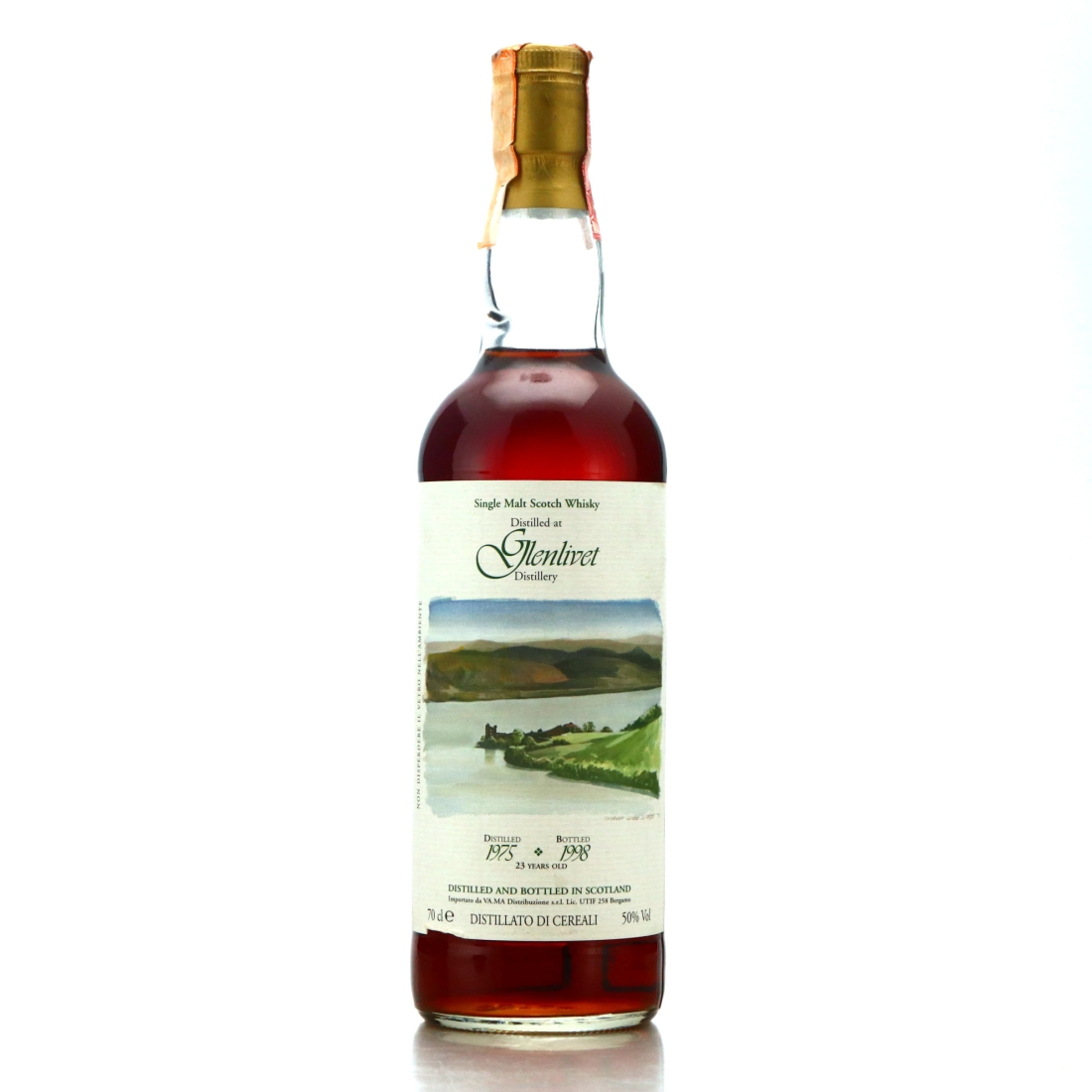 Glenlivet 1975 Jack Wiebers 23 Year Old Scottish Castle Collection