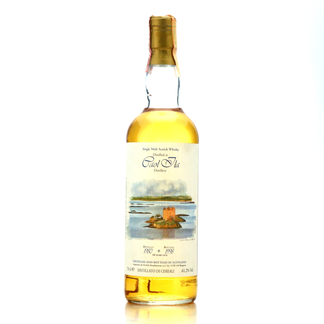 Caol Ila 1980 Jack Wiebers 18 Year Old Scottish Castle Collection
