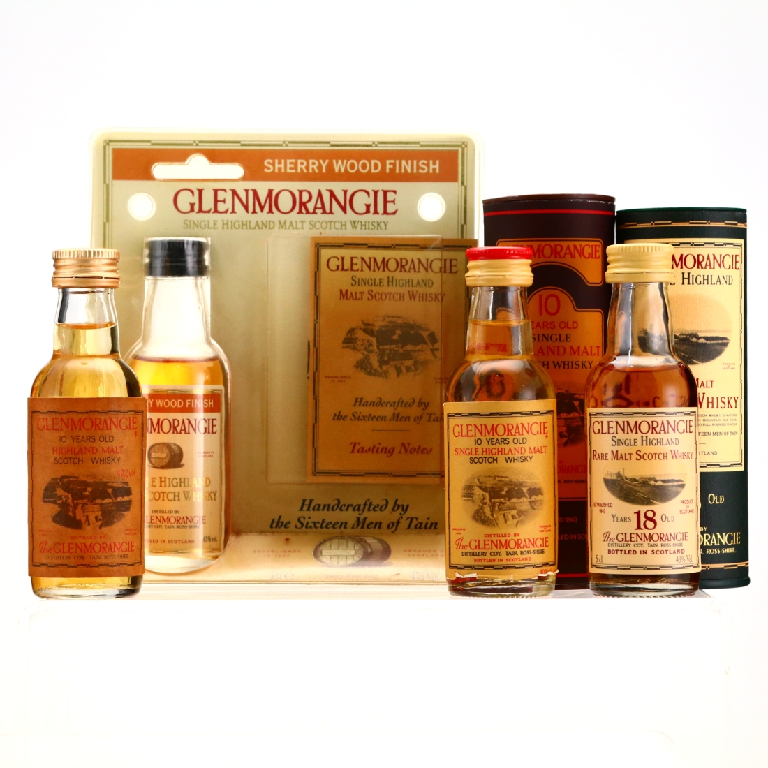 Glenmorangie Miniatures x 4