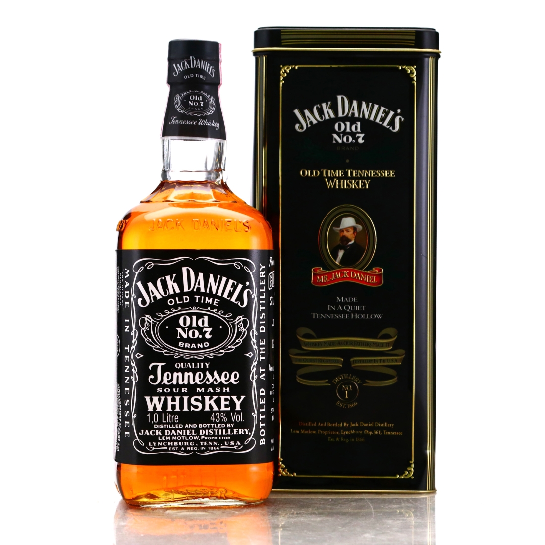 Jack Daniel's Old No.7 86 Proof 1 Litre 1998