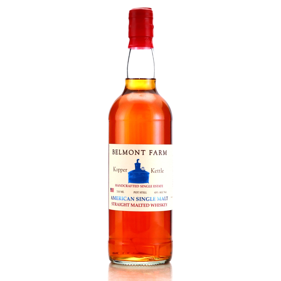 Belmont Farm Kopper Kettle Pot Still American Single Malt 