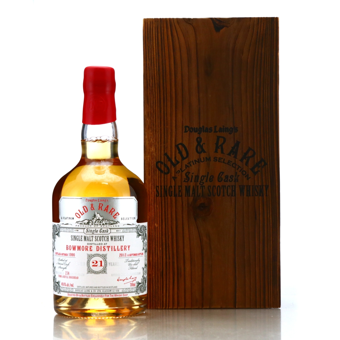 Bowmore 1990 Douglas Laing 21 Year Old / Old and Rare
