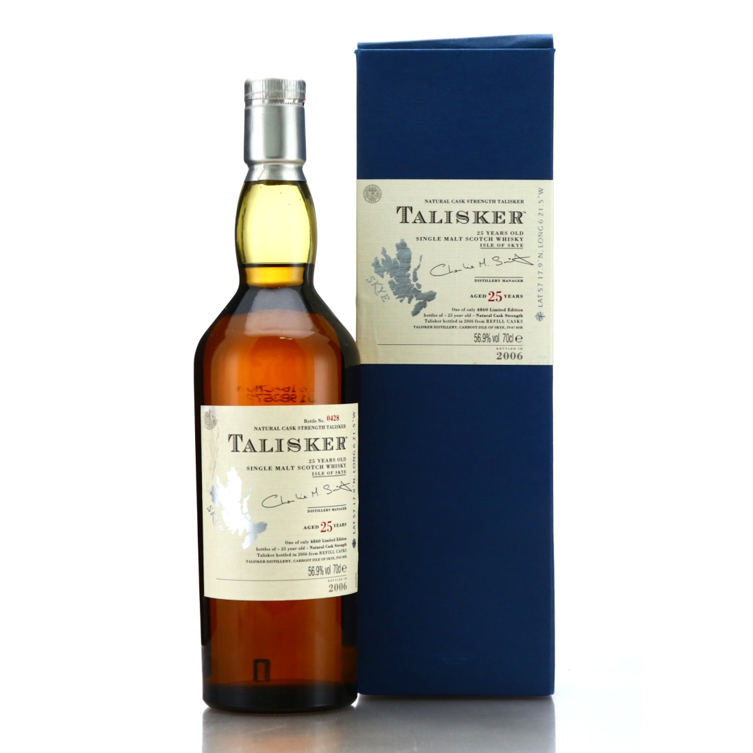Talisker 25 Year Old Cask Strength 2006 Release