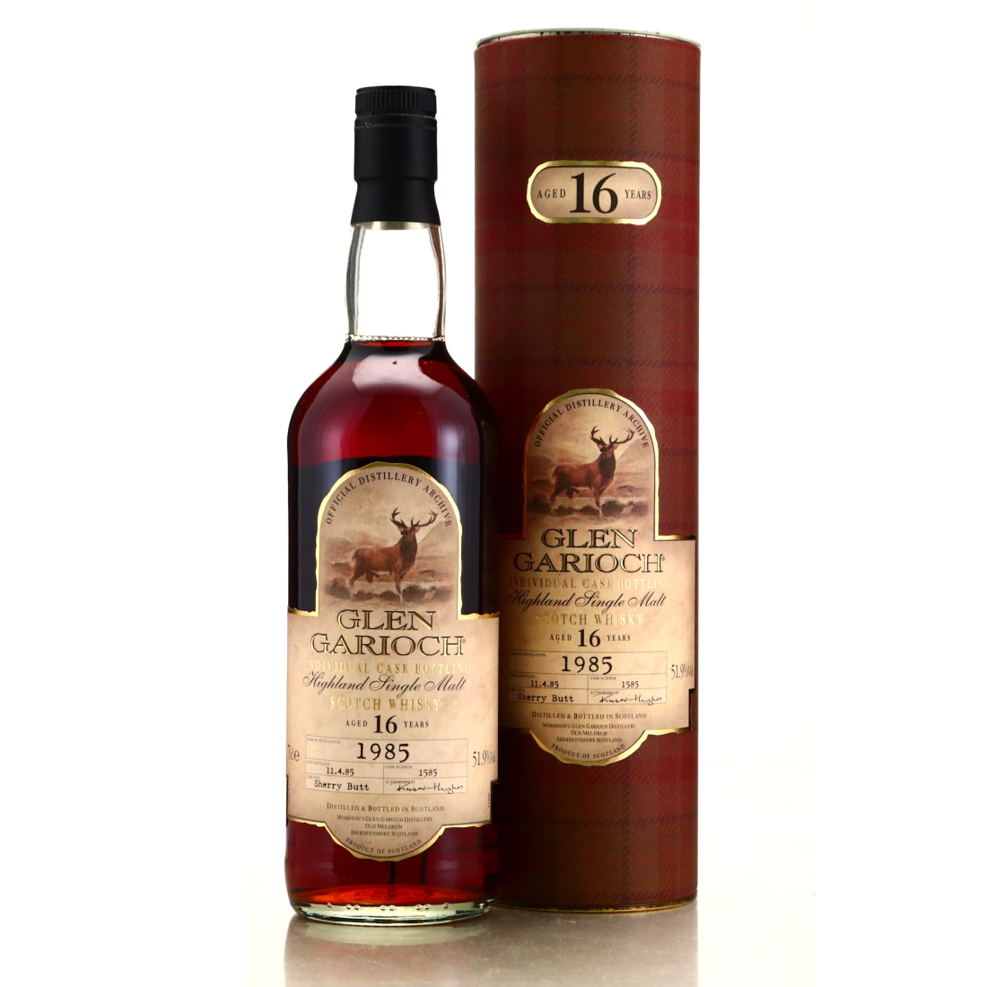 Glen Garioch 1985 Single Sherry Cask 16 Year Old #1585
