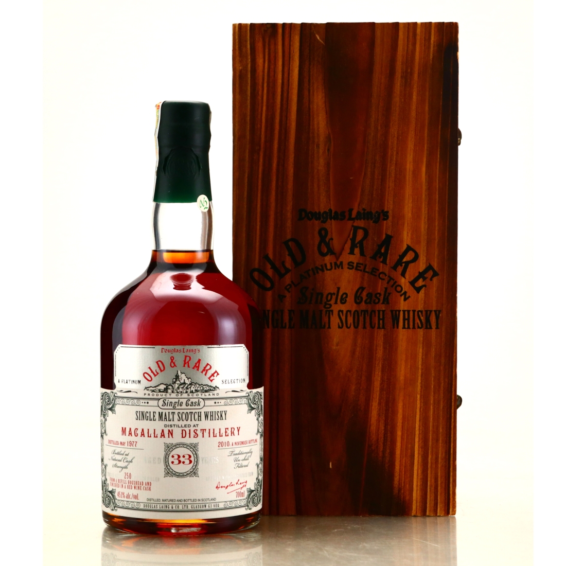 Macallan 1977 Hunter Laing 33 Year Old / Old and Rare