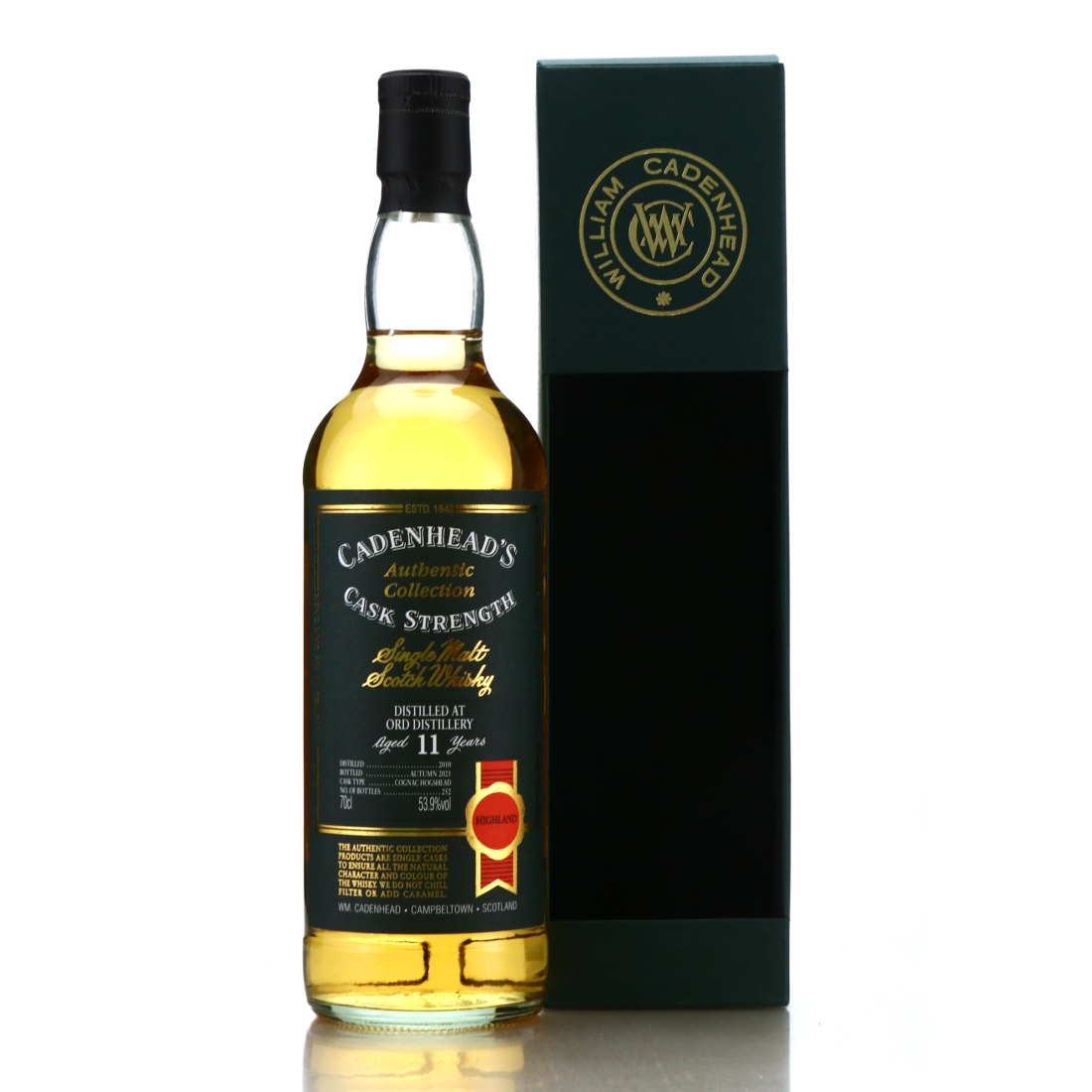 Glen Ord 2010 Cadenhead's 11 Year Old