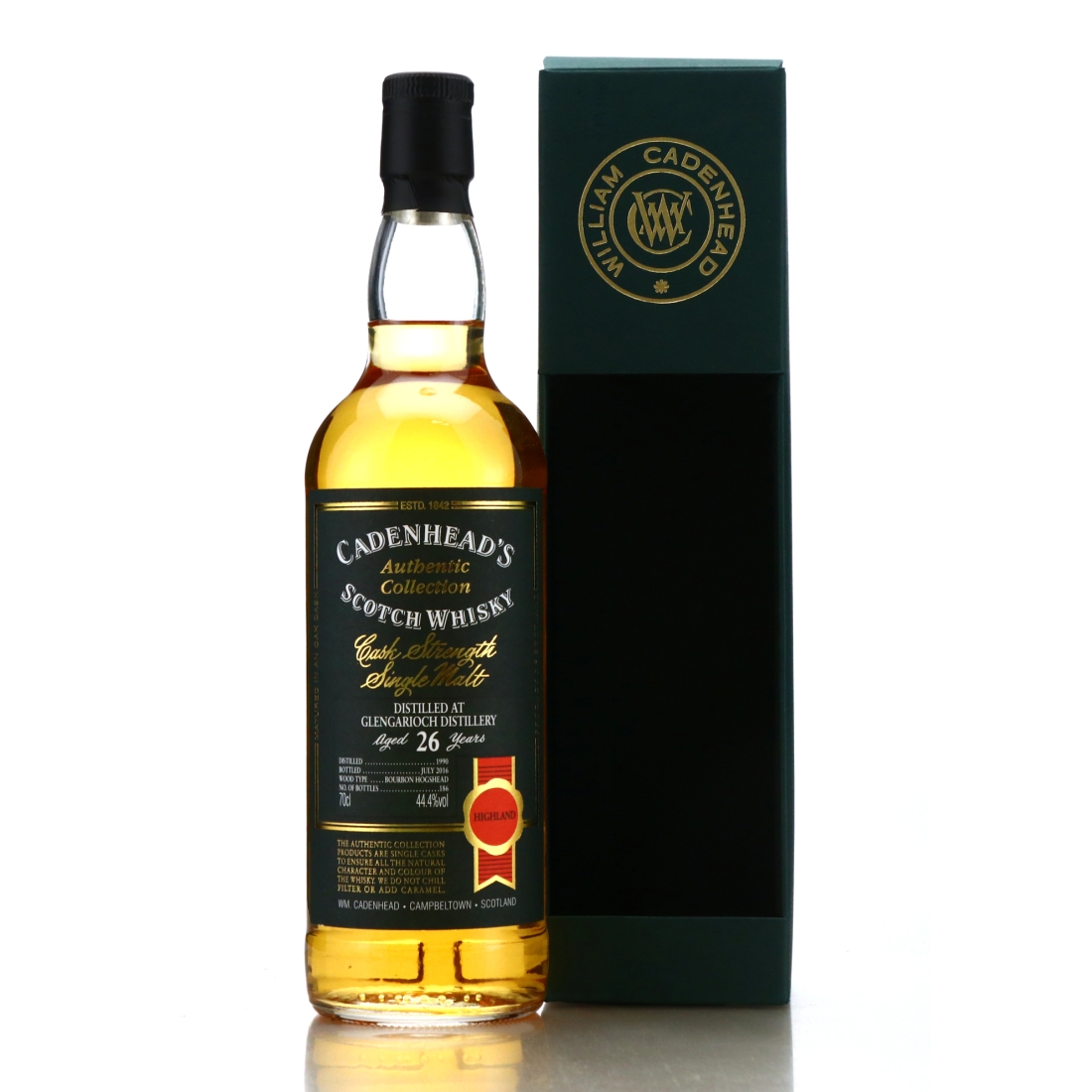Glen Garioch 1990 Cadenhead's 26 Year Old