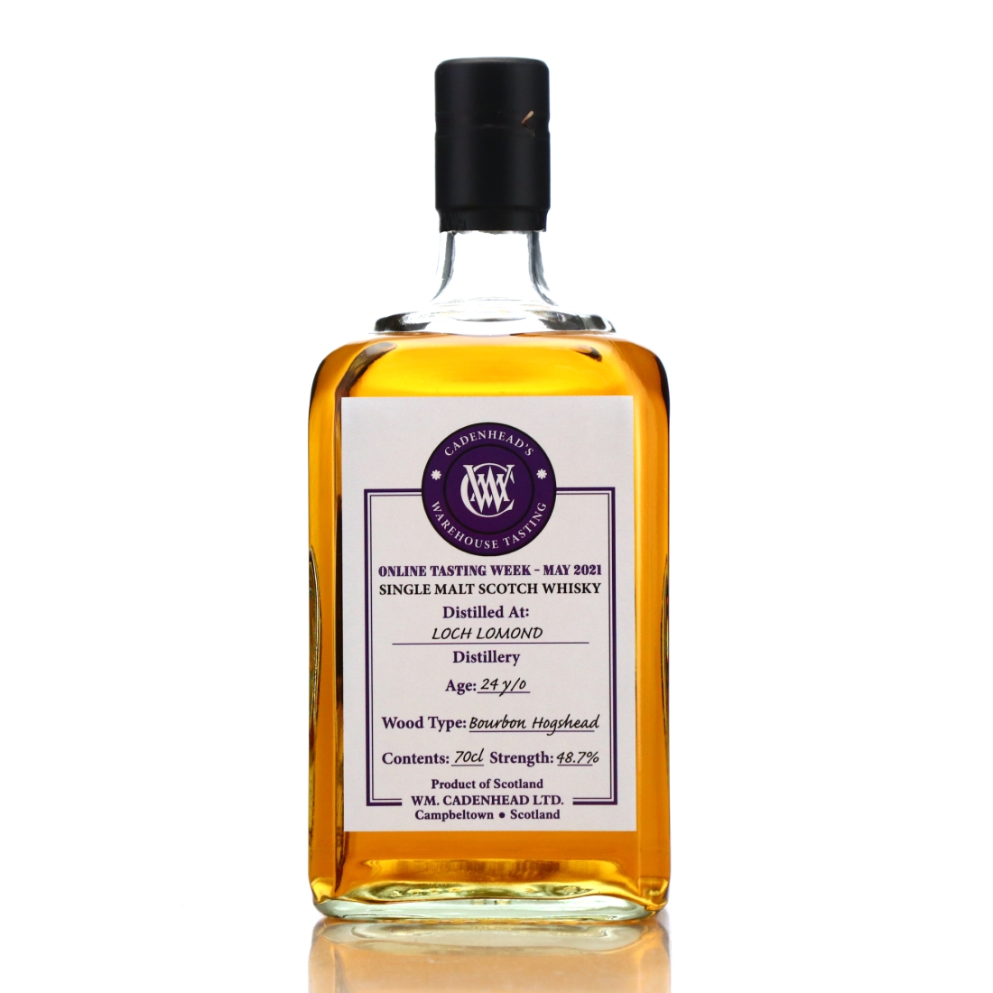 Loch Lomond 24 Year Old Cadenhead's Warehouse Tasting / Online Tasting Week May 2021