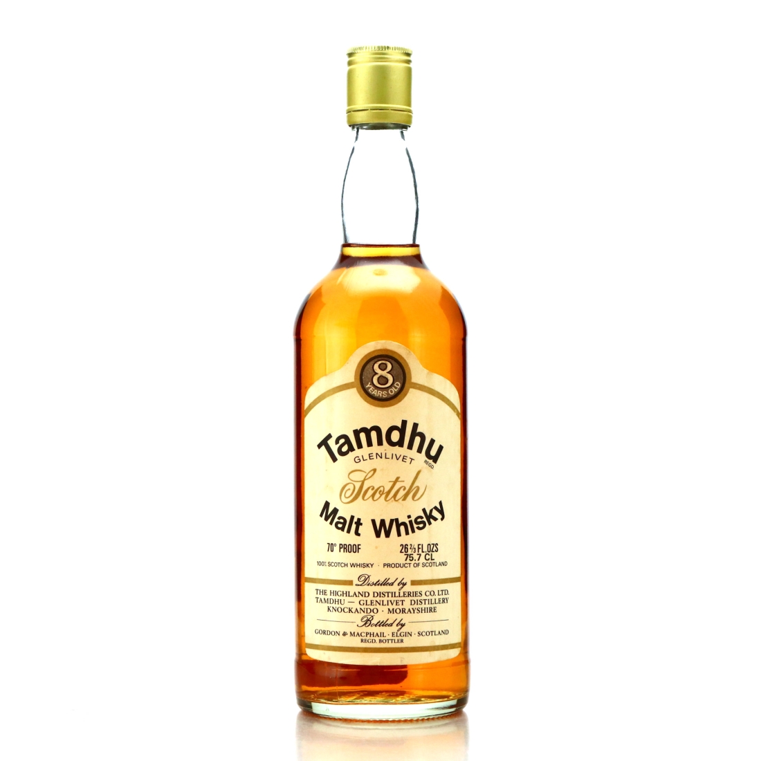Tamdhu 8 Year Old Gordon and MacPhail 1970s