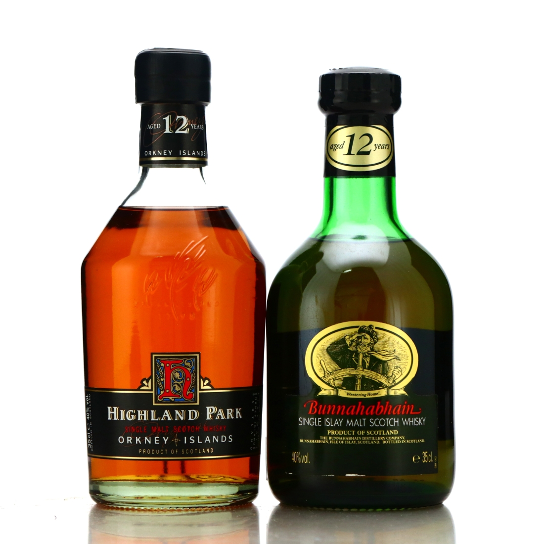 Highland Park & Bunnahabhain 12 Year Old 2 x 35cl