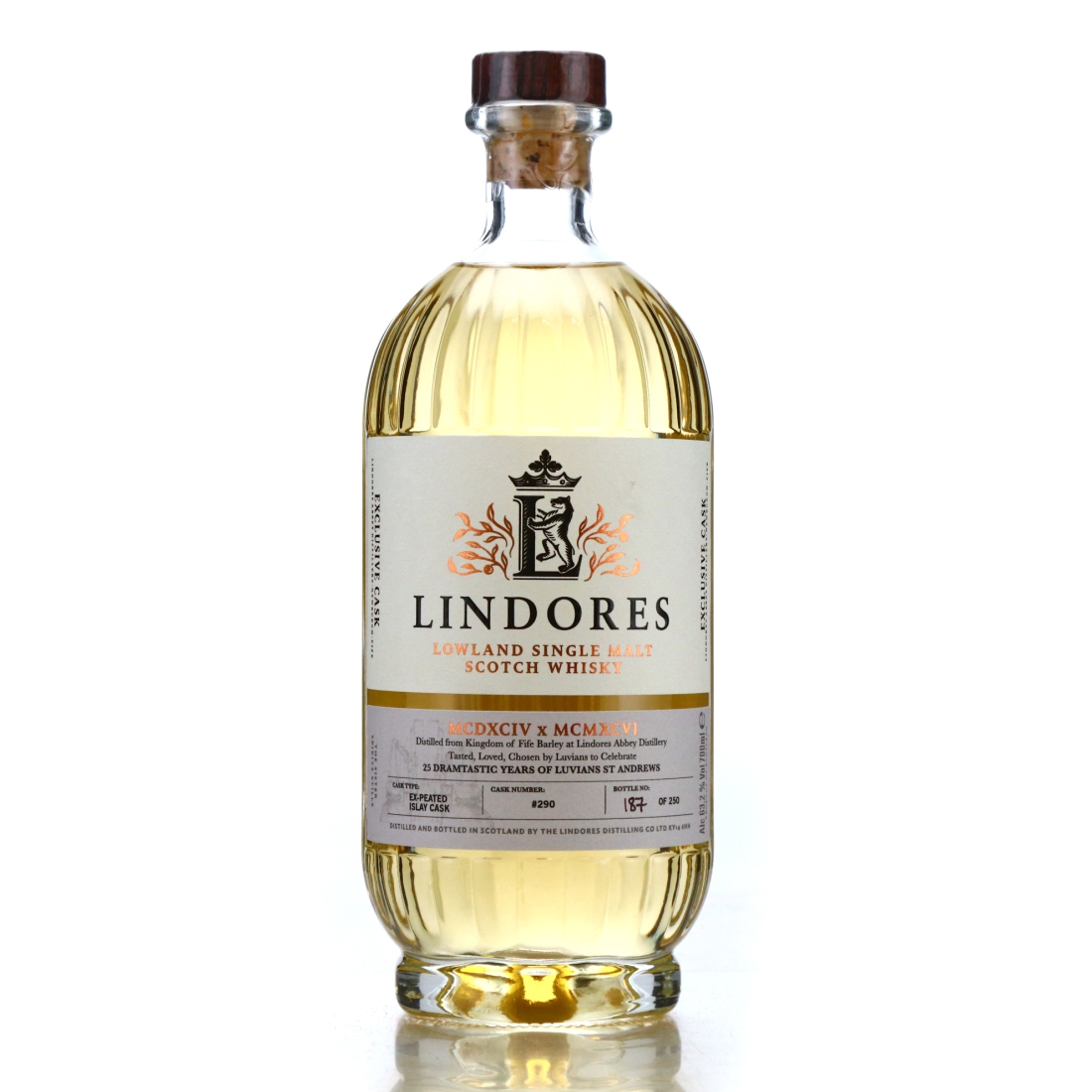 Lindores MCDXCIV x MCMXCVI Single Malt / Exclusive Cask